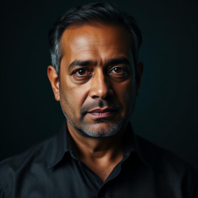 Sandeep Krishnan — AI interviewer persona portrait